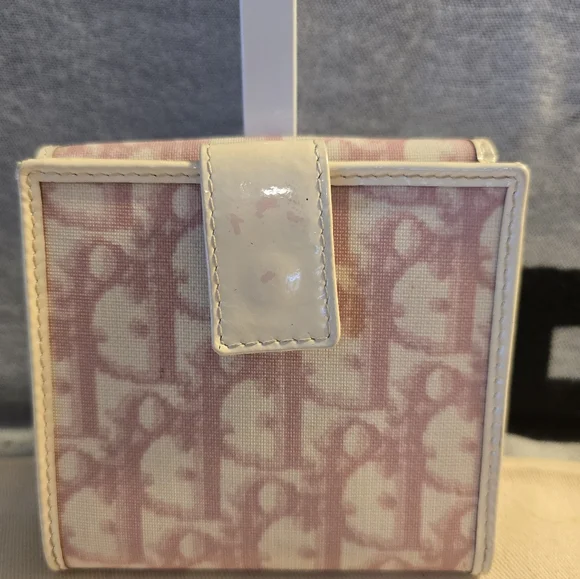 Christiam Dior Pink Trotter Bifold Wallet. - Picture 4 of 10